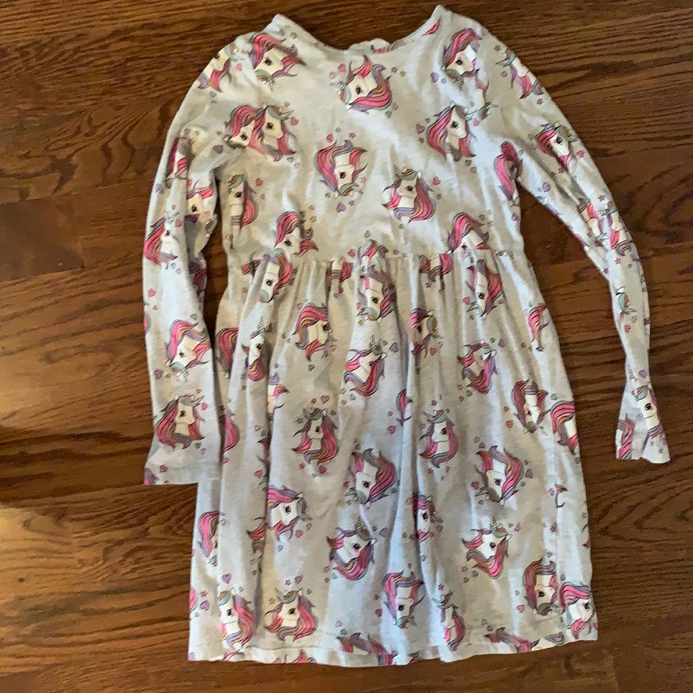 Girls unicorn dress